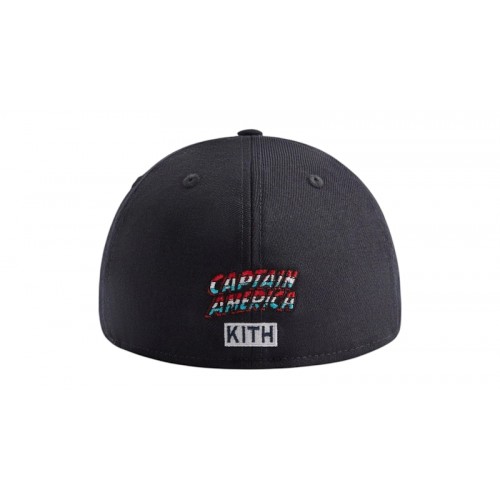Kith x Marvel x New Era Captain America Low Profile 59FIFTY Fitted Cap Nocturnal Kith x Marvel x New Era Captain America Low Profile 59FIFTY Fitted Cap Nocturnal
