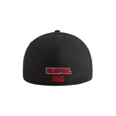 Kith x Marvel x New Era Deadpool Low Profile 59FIFTY Fitted Cap Black