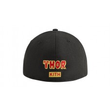 Kith x Marvel x New Era Thor Low Profile 59FIFTY Fitted Cap Black