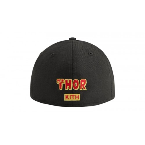 Kith x Marvel x New Era Thor Low Profile 59FIFTY Fitted Cap Black Kith x Marvel x New Era Thor Low Profile 59FIFTY Fitted Cap Black