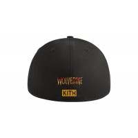 Kith x Marvel x New Era Wolverine Low Profile 59FIFTY Fitted Cap Black