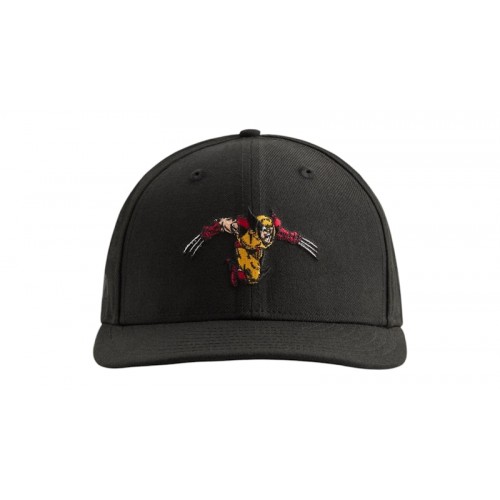 Kith x Marvel x New Era Wolverine Low Profile 59FIFTY Fitted Cap Black
