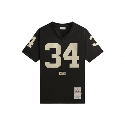 Оригинальный шмот Kith x Mitchell & Ness NFL Bo Jackson Jersey Black