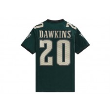 Kith x Mitchell & Ness NFL Brian Dawkins Jersey Pea Green