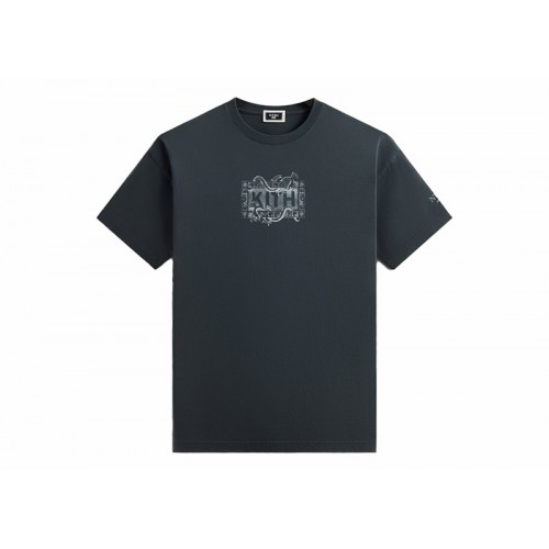 Оригинальный шмот Kith x New York Botanical Garden Title Page Vintage Tee Nocturnal