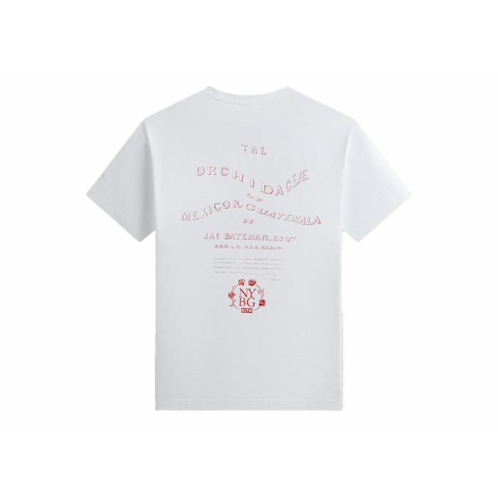 Оригинальный шмот Kith x New York Botanical Garden Title Page Vintage Tee White Оригинальный шмот Kith x New York Botanical Garden Title Page Vintage Tee White
