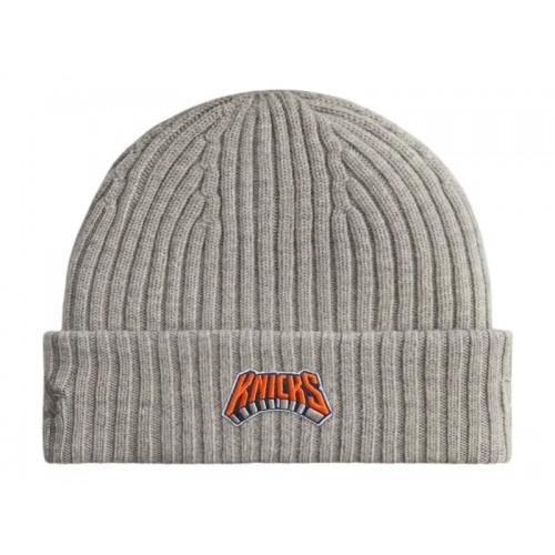 Kith x New York Knicks Archway Beanie Light Heather Grey
