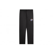 Kith x New York Knicks Ball Nylon Wide Leg Pant Black