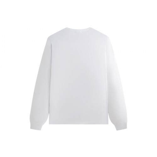 Оригинальный шмот Kith x New York Knicks City Vintage Long Sleeve Tee White