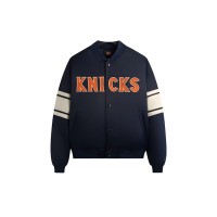 Kith x New York Knicks Classic Satin Bomber Jacket Nocturnal