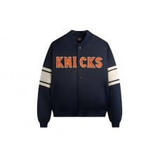 Kith x New York Knicks Classic Satin Bomber Jacket Nocturnal