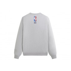 Kith x New York Knicks Classic Vintage Nelson Crewneck Light Heather Grey