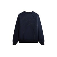 Kith x New York Knicks Cutoff Nelson Raglan Vintage Crewneck Nocturnal