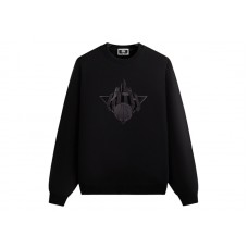 Kith x New York Knicks Empire Vintage Nelson Crewneck Black