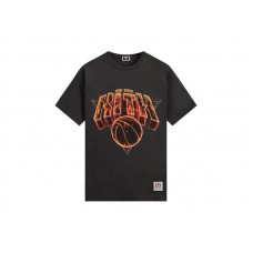 Kith x New York Knicks Fire Vintage Jones Tee Black