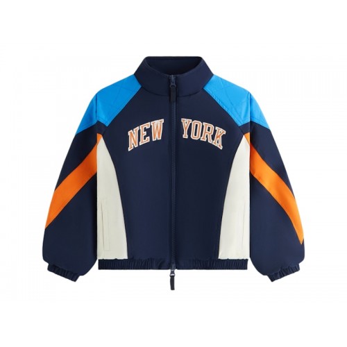 Оригинальный шмот Kith x New York Knicks Kids Nylon Padded Jacket Nocturnal