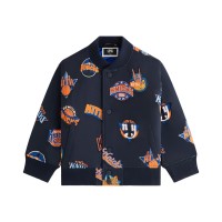Kith x New York Knicks Kids Printed Bomber Jacket Nocturnal