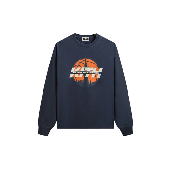 Kith x New York Knicks Knickerbockers Long Sleeve Quinn Vintage Tee Nocturnal Kith x New York Knicks Knickerbockers Long Sleeve Quinn Vintage Tee Nocturnal