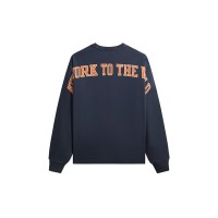 Kith x New York Knicks Knickerbockers Long Sleeve Quinn Vintage Tee Nocturnal
