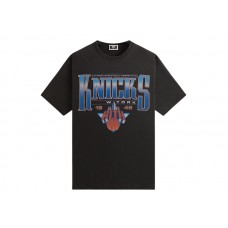Kith x New York Knicks Luster Vintage Tee Black