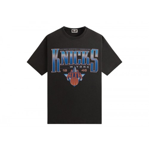 Оригинальный шмот Kith x New York Knicks Luster Vintage Tee Black