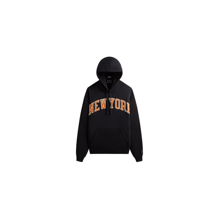 Kith x New York Knicks Madison Square Garden Nelson Vintage Hoodie Black