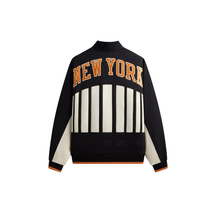 Kith x New York Knicks Madison Square Garden Vintage Nelson Quarter Zip Black Kith x New York Knicks Madison Square Garden Vintage Nelson Quarter Zip Black