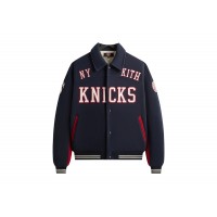 Kith x New York Knicks Madison Square Garden Wool Varsity Jacket Nocturnal