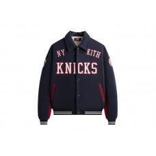 Kith x New York Knicks Madison Square Garden Wool Varsity Jacket Nocturnal