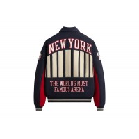 Kith x New York Knicks Madison Square Garden Wool Varsity Jacket Nocturnal