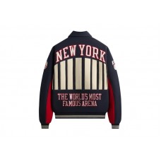 Kith x New York Knicks Madison Square Garden Wool Varsity Jacket Nocturnal