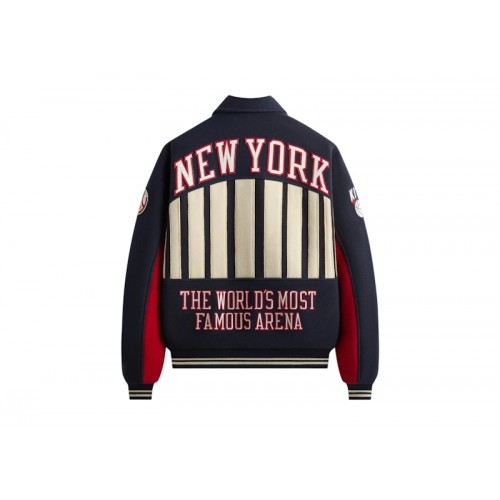 Kith x New York Knicks Madison Square Garden Wool Varsity Jacket Nocturnal