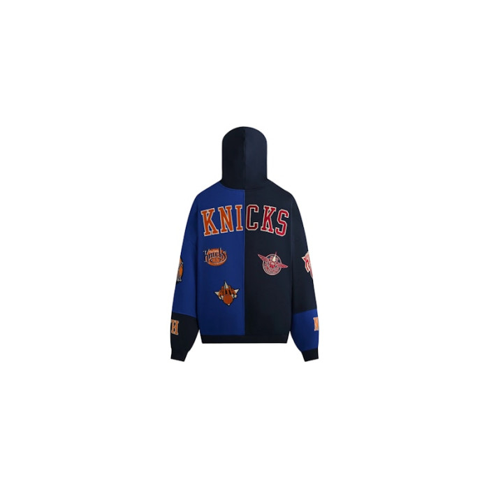 Kith x New York Knicks Mash Up Braxton Vintage Hoodie Nocturnal Kith x New York Knicks Mash Up Braxton Vintage Hoodie Nocturnal