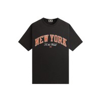 Kith x New York Knicks New York To The World Vintage Tee Black