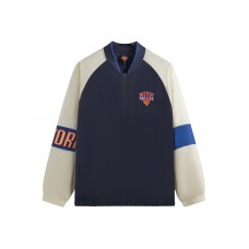 Kith x New York Knicks Nylon Quarter Zip Nocturnal