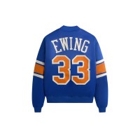 Kith x New York Knicks Patrick Ewing Classic Satin Bomber Jacket Current