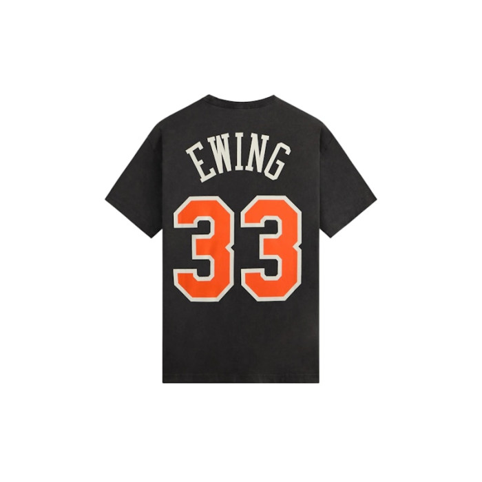 Kith x New York Knicks Patrick Ewing Vintage Tee Black Kith x New York Knicks Patrick Ewing Vintage Tee Black