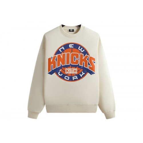 Оригинальный шмот Kith x New York Knicks Showtime Vintage Nelson Crewneck Sandrift