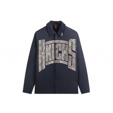 Kith x New York Knicks Snap Front Coaches Jacket Nocturnal