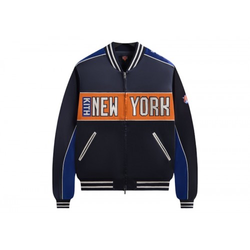 Оригинальный шмот Kith x New York Knicks Souvenir Jacket Nocturnal