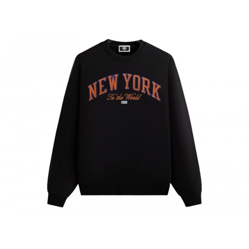 Оригинальный шмот Kith x New York Knicks Vintage Nelson Crewneck Black