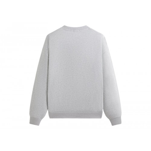 Оригинальный шмот Kith x New York Knicks Vintage Nelson Crewneck Light Heather Grey