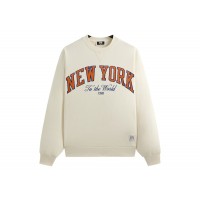 Kith x New York Knicks Vintage Nelson Crewneck Sandrift