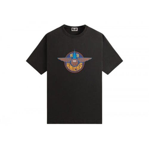 Оригинальный шмот Kith x New York Knicks Wingman Vintage Tee Black