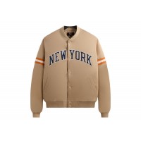 Kith x New York Knicks Wings Satin Bomber Jacket Stock
