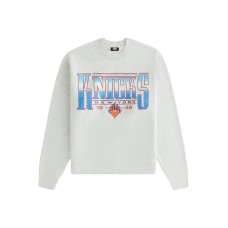 Kith x New York Knicks Womens Ashwin Crewneck Light Heather Grey