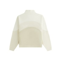 Kith x New York Knicks Womens Hunter III Panelled Quarter Zip Sandrift