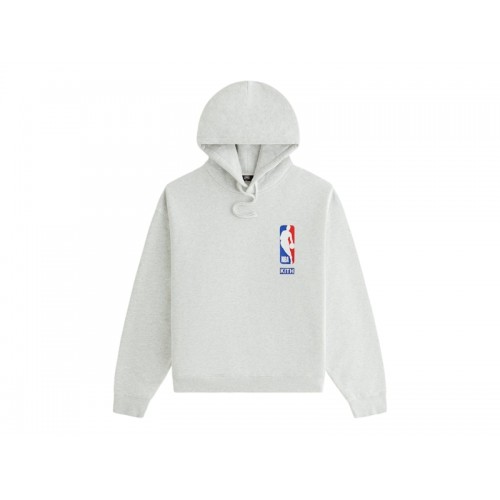 Оригинальный шмот Kith x New York Knicks Womens Maverick Hoodie Light Heather Grey