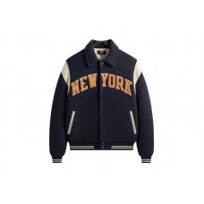 Kith x New York Knicks Wool Varsity Jacket Nocturnal