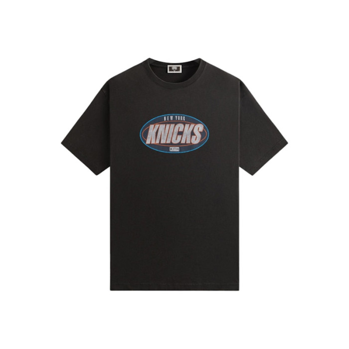 Kith x New York Knicks Y2K Vintage Tee Black
